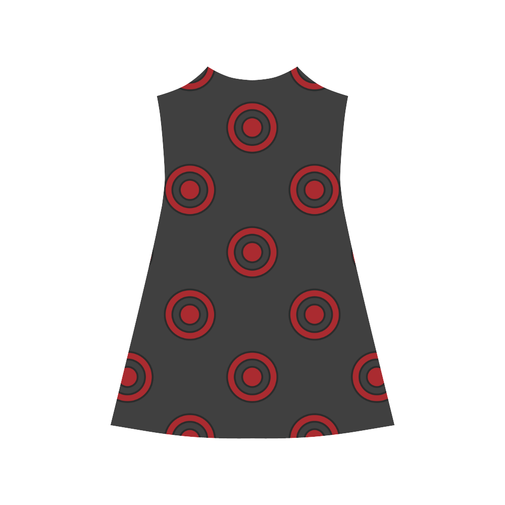 Circle Pattern VAS2 Alcestis Slip Dress (Model D05)