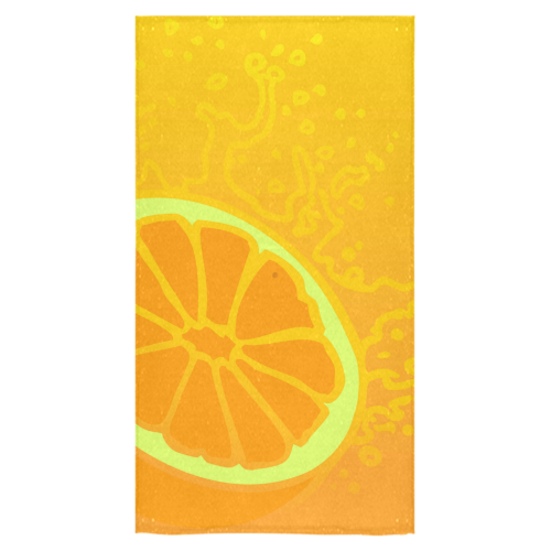 Juicy orange fruit VAS2 Bath Towel 30"x56"