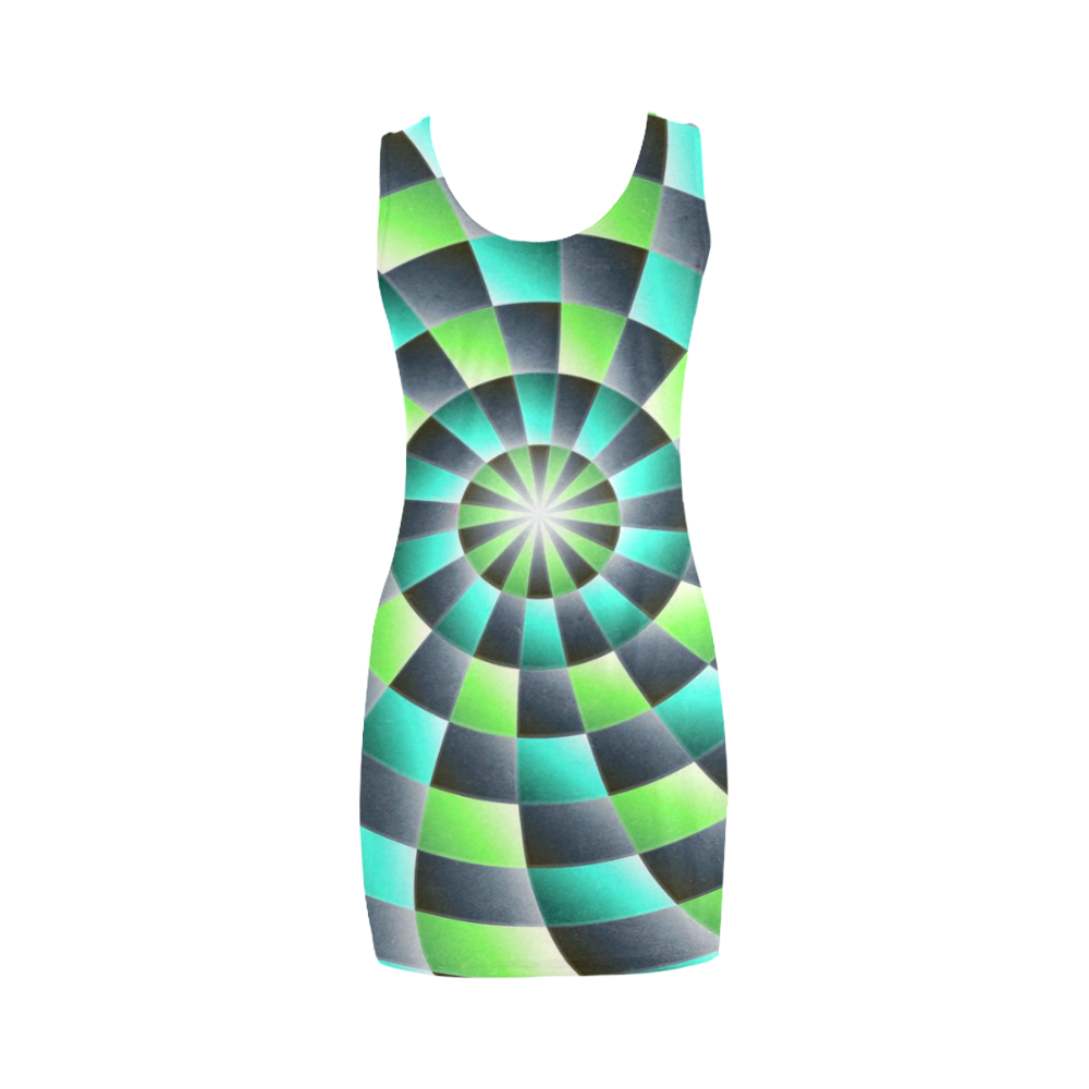 glossy spirals Medea Vest Dress (Model D06)