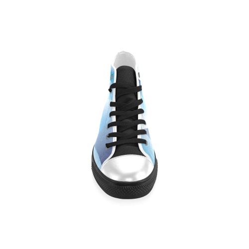 cold as ice Men’s Classic High Top Canvas Shoes (Model 017)