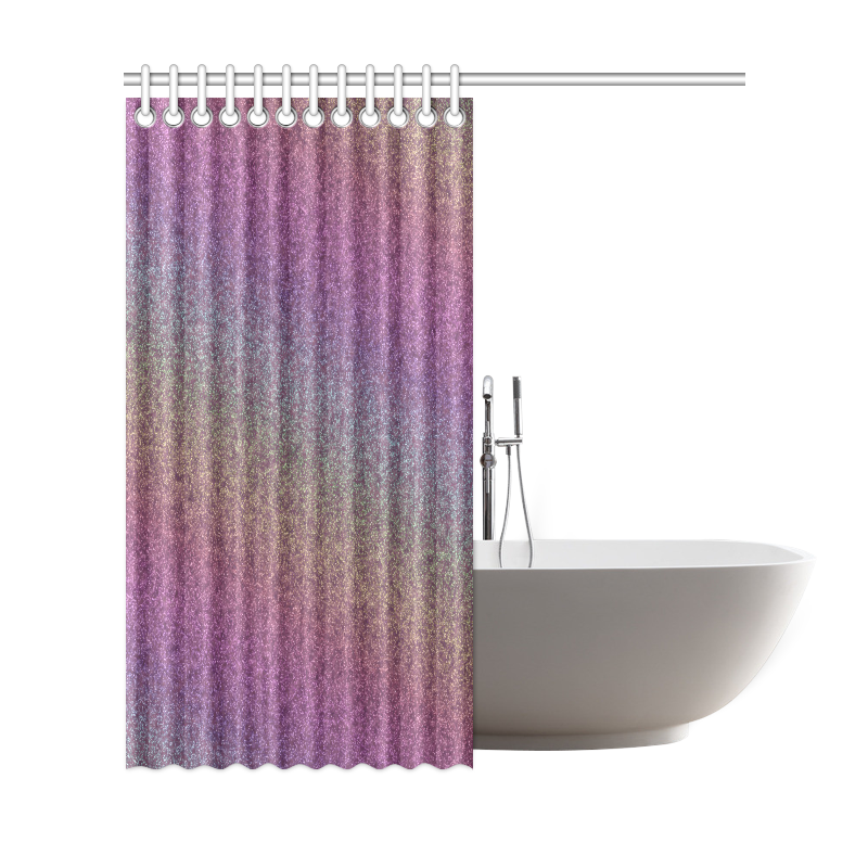 Rainbow Gradient Shower Curtain 69"x72"