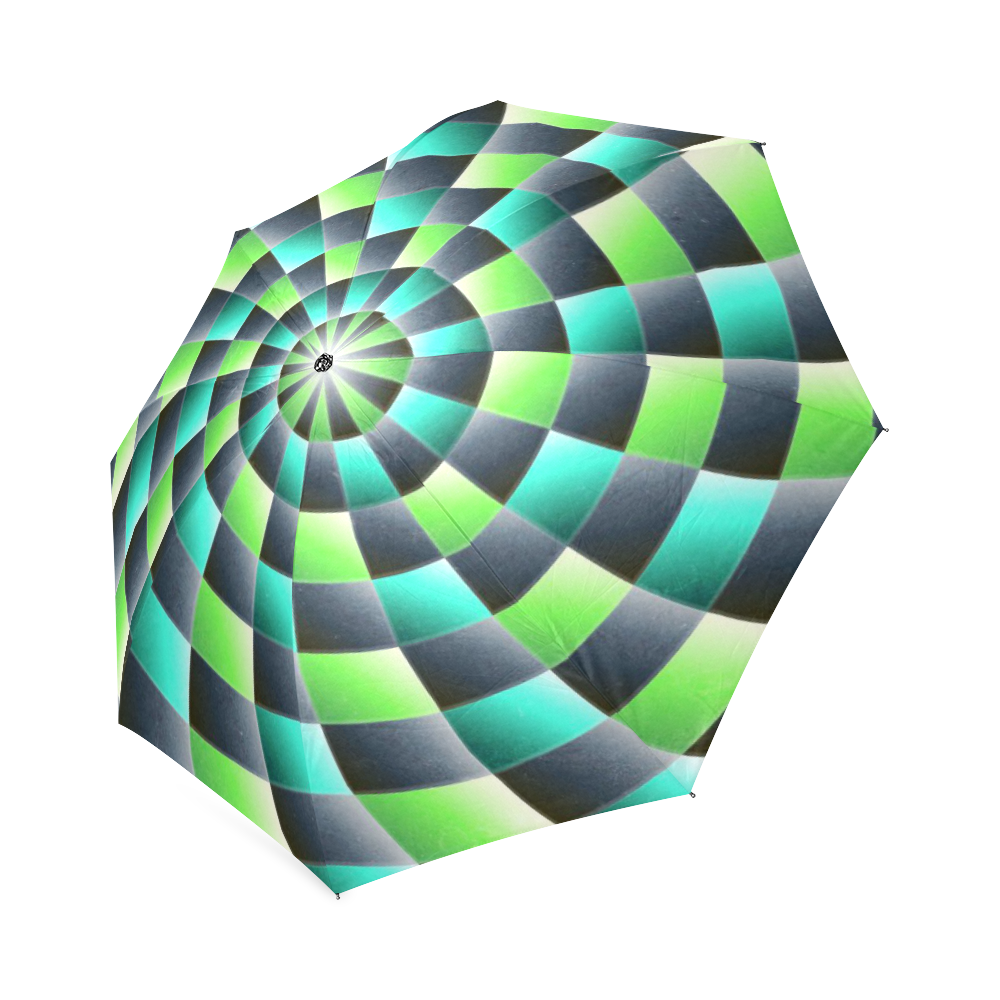 glossy spirals Foldable Umbrella (Model U01)