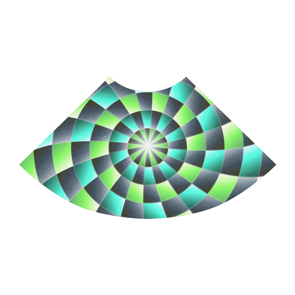 glossy spirals Atalanta Sundress (Model D04)