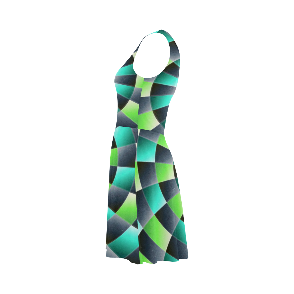 glossy spirals Atalanta Sundress (Model D04)