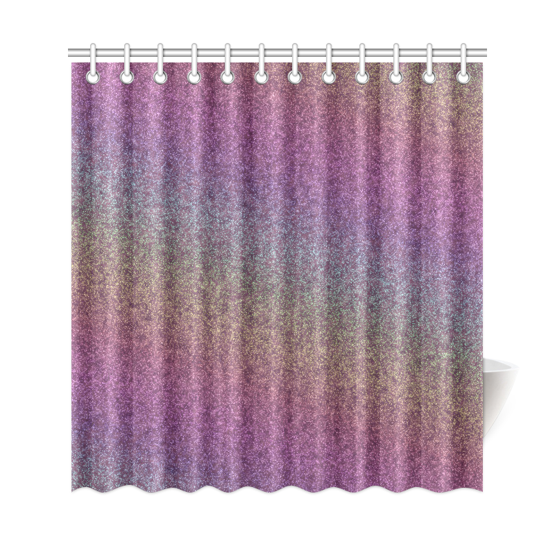 Rainbow Gradient Shower Curtain 69"x72"