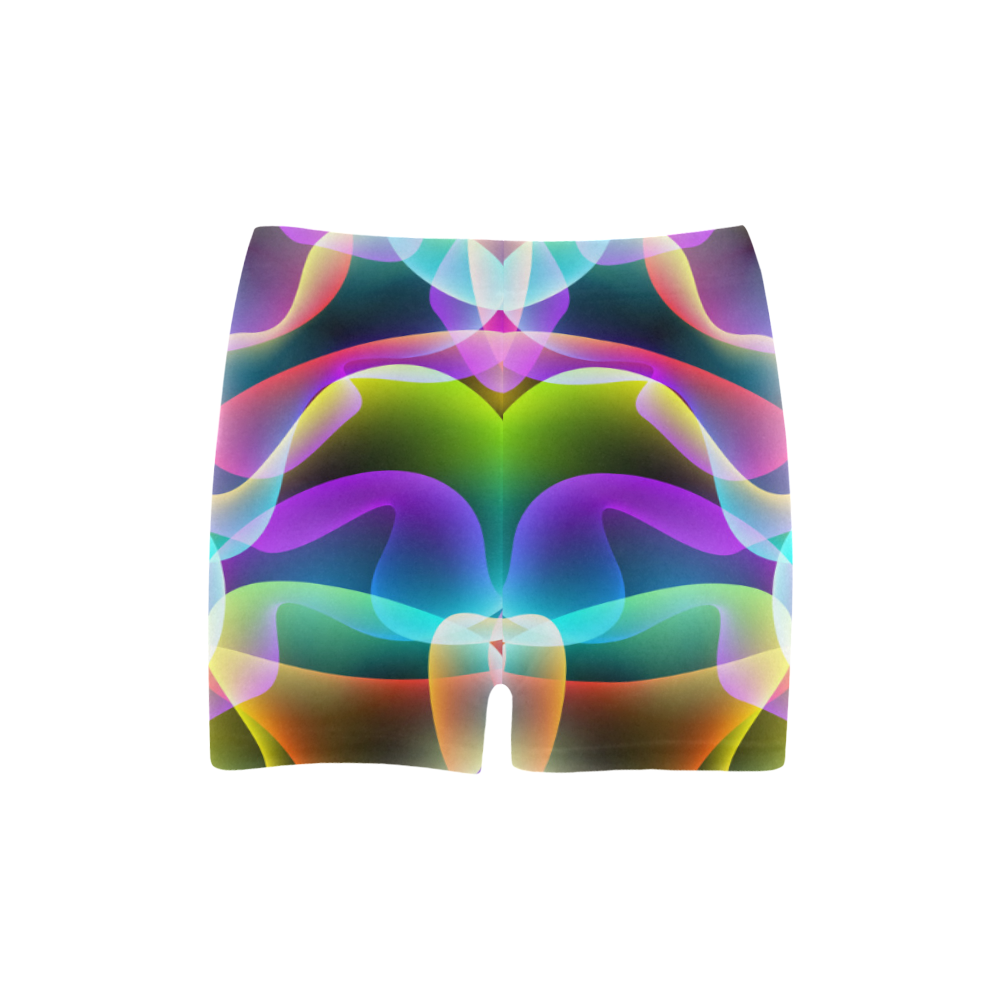 glowing swirls Briseis Skinny Shorts (Model L04)