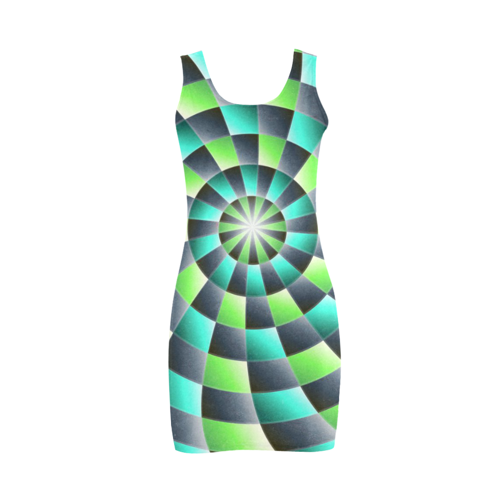 glossy spirals Medea Vest Dress (Model D06)