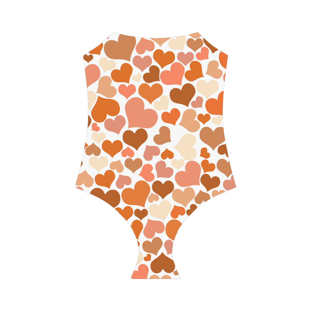 Heart 2014-0902 Strap Swimsuit ( Model S05)