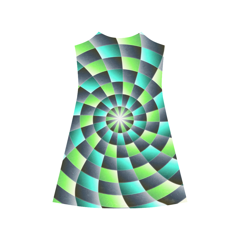 glossy spirals Alcestis Slip Dress (Model D05)
