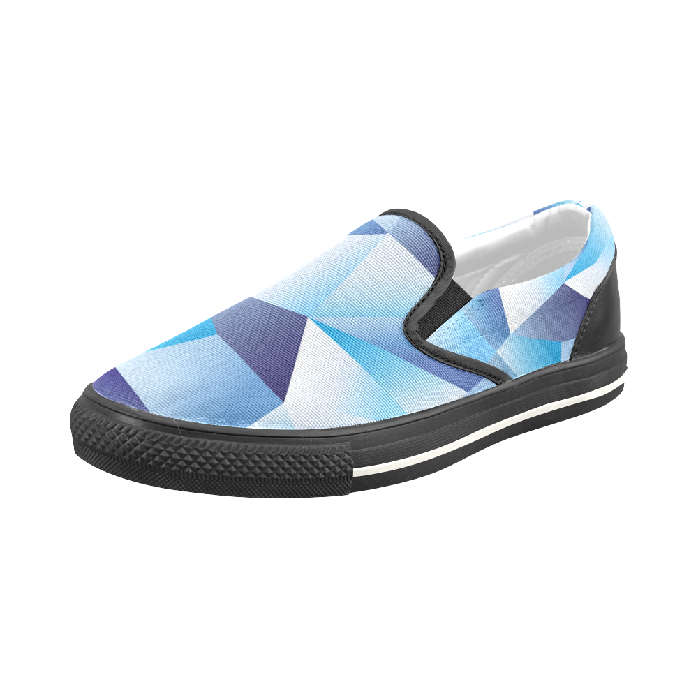 cold as ice Men's Slip-on Canvas Shoes (Model 019)