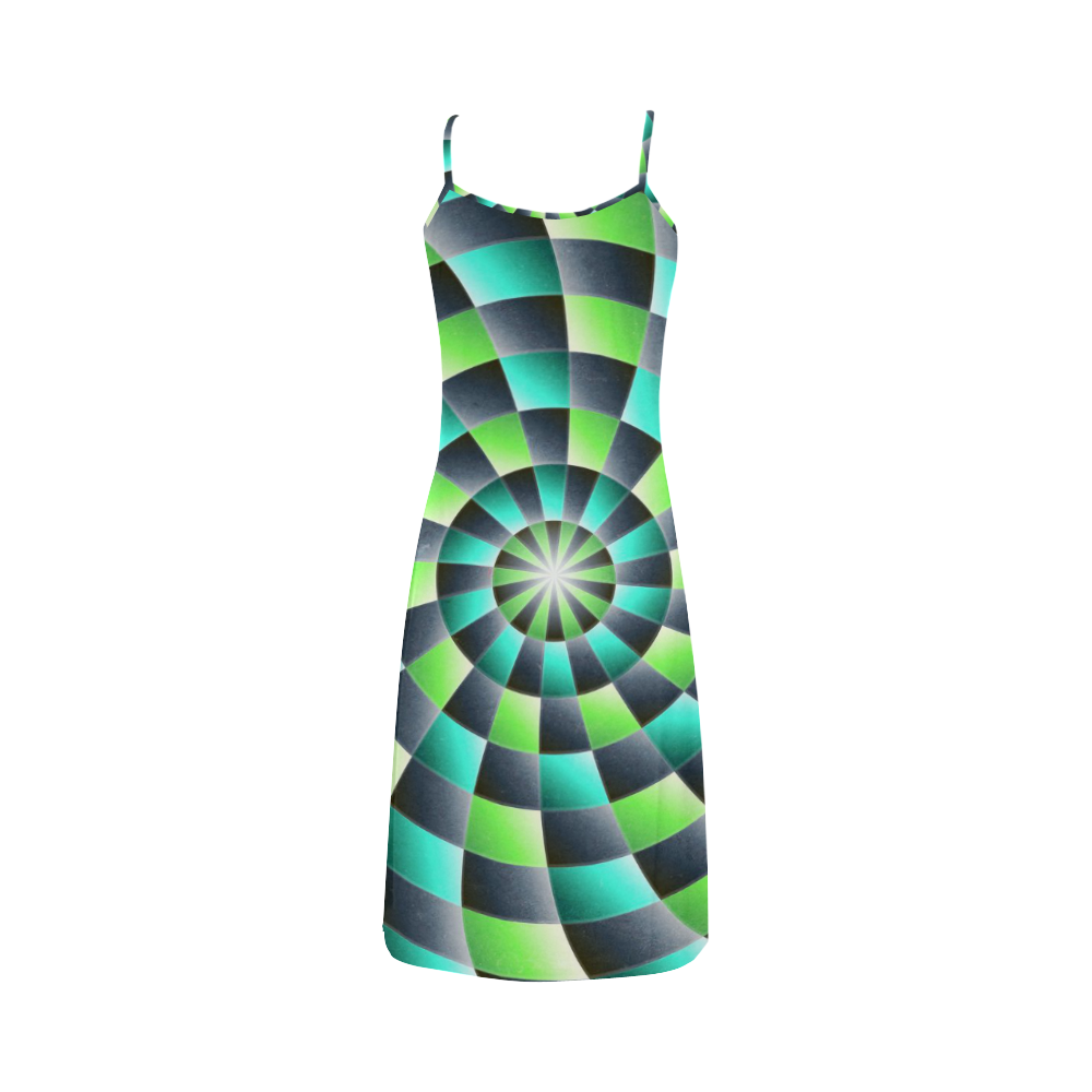 glossy spirals Alcestis Slip Dress (Model D05)