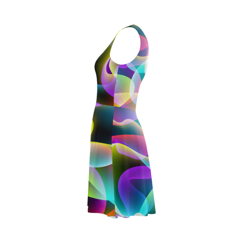 glowing swirls Atalanta Sundress (Model D04)