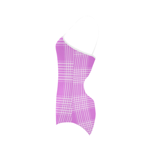 Checks013Q Strap Swimsuit ( Model S05)
