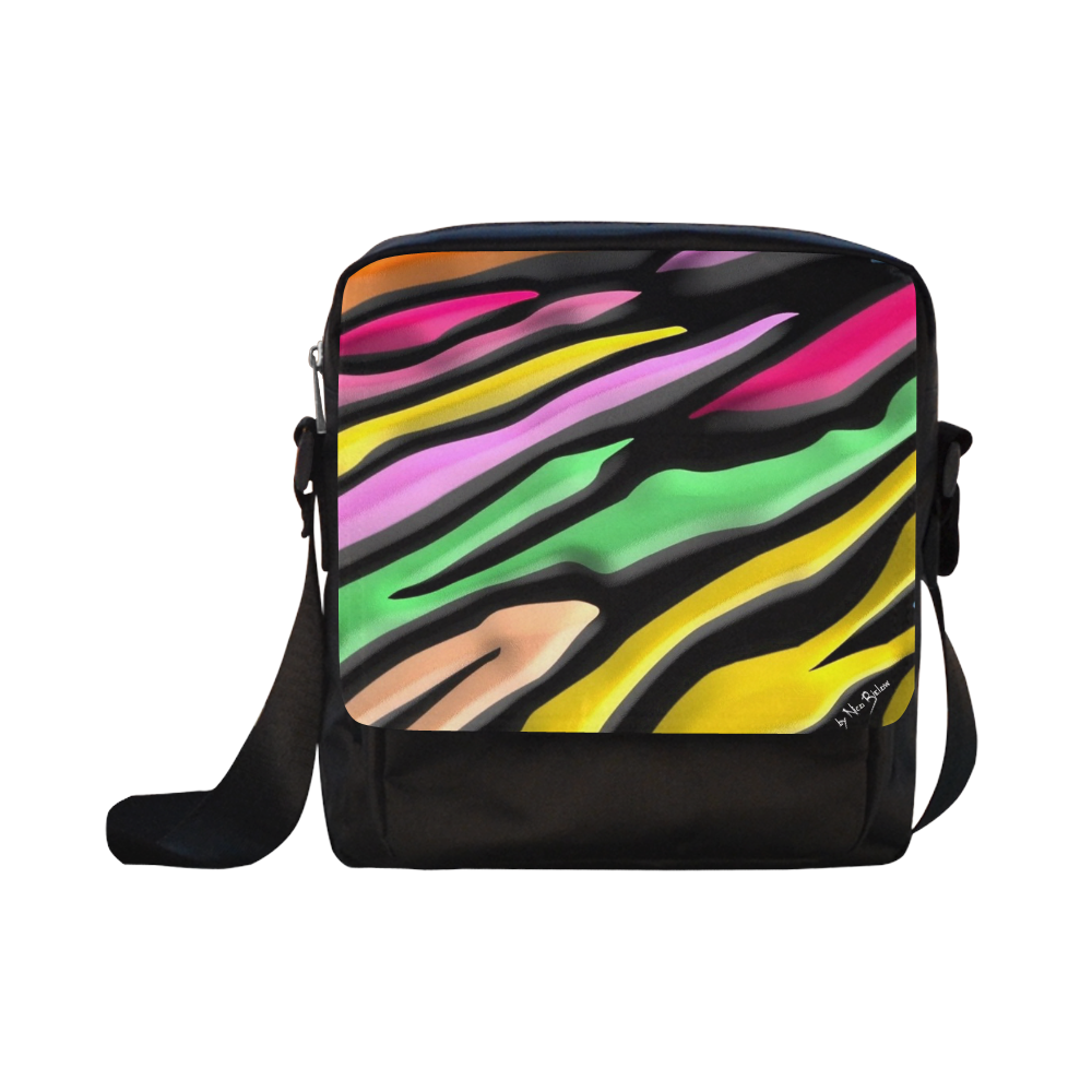 Rainbow by Nico Bielow Crossbody Nylon Bags (Model 1633)