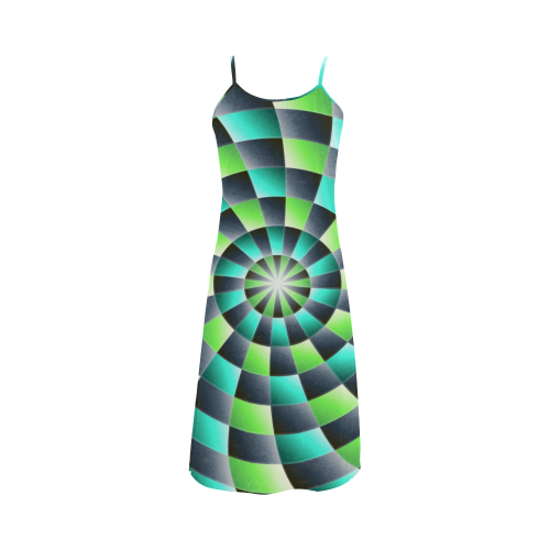 glossy spirals Alcestis Slip Dress (Model D05)