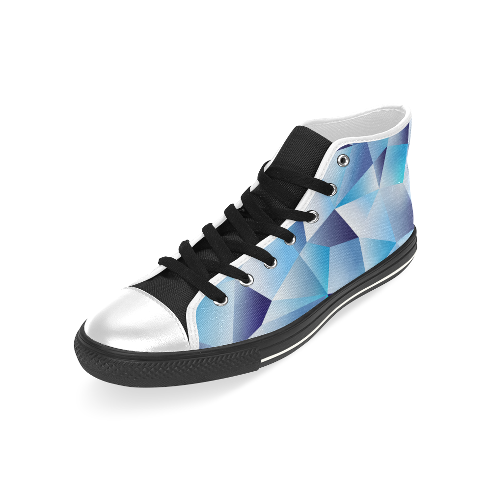 cold as ice Men’s Classic High Top Canvas Shoes (Model 017)