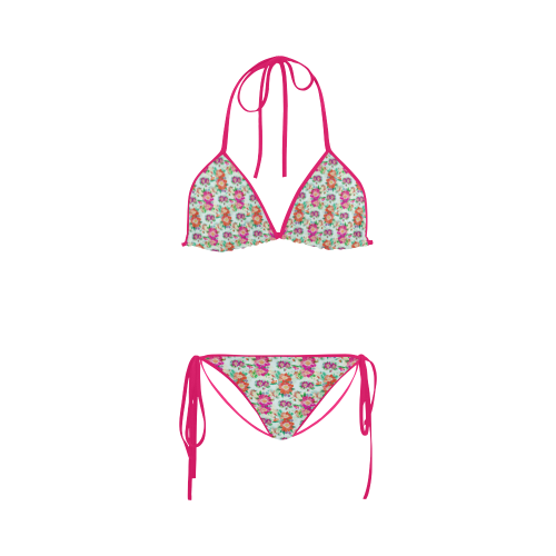 Floral20160409 Custom Bikini Swimsuit