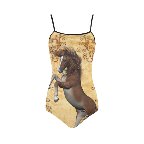 Beautiful horse Strap Swimsuit ( Model S05)