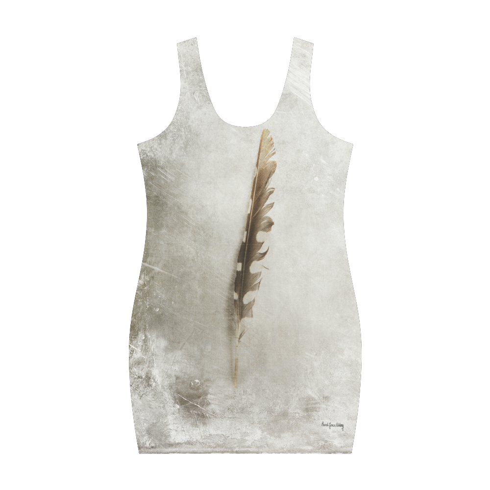 Standing Feather Medea Vest Dress (Model D06)