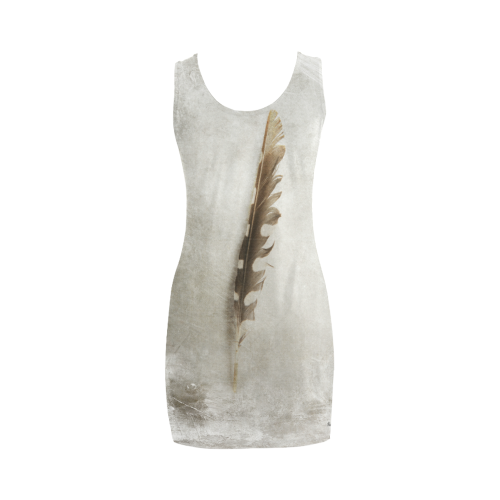 Standing Feather Medea Vest Dress (Model D06)