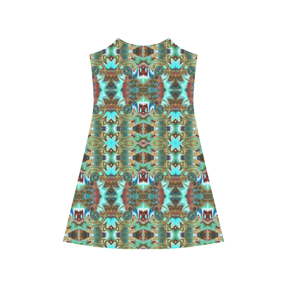 Annabellerockz-spring-green slip dress Alcestis Slip Dress (Model D05)