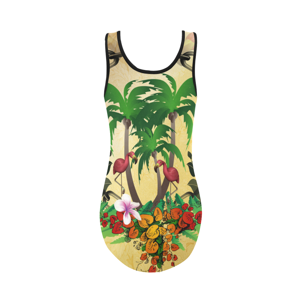 Summertime Vest One Piece Swimsuit (Model S04)