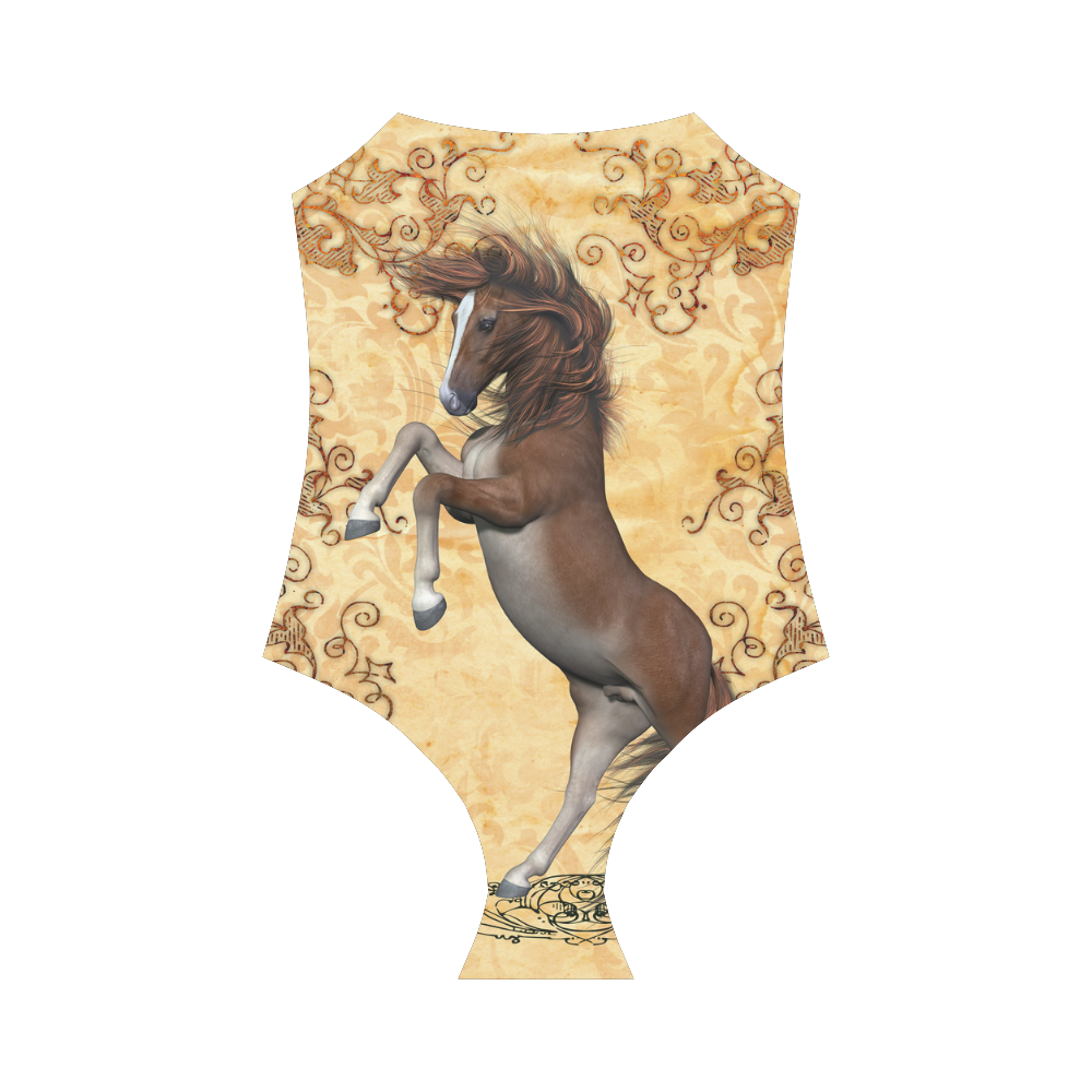 Beautiful horse Strap Swimsuit ( Model S05)