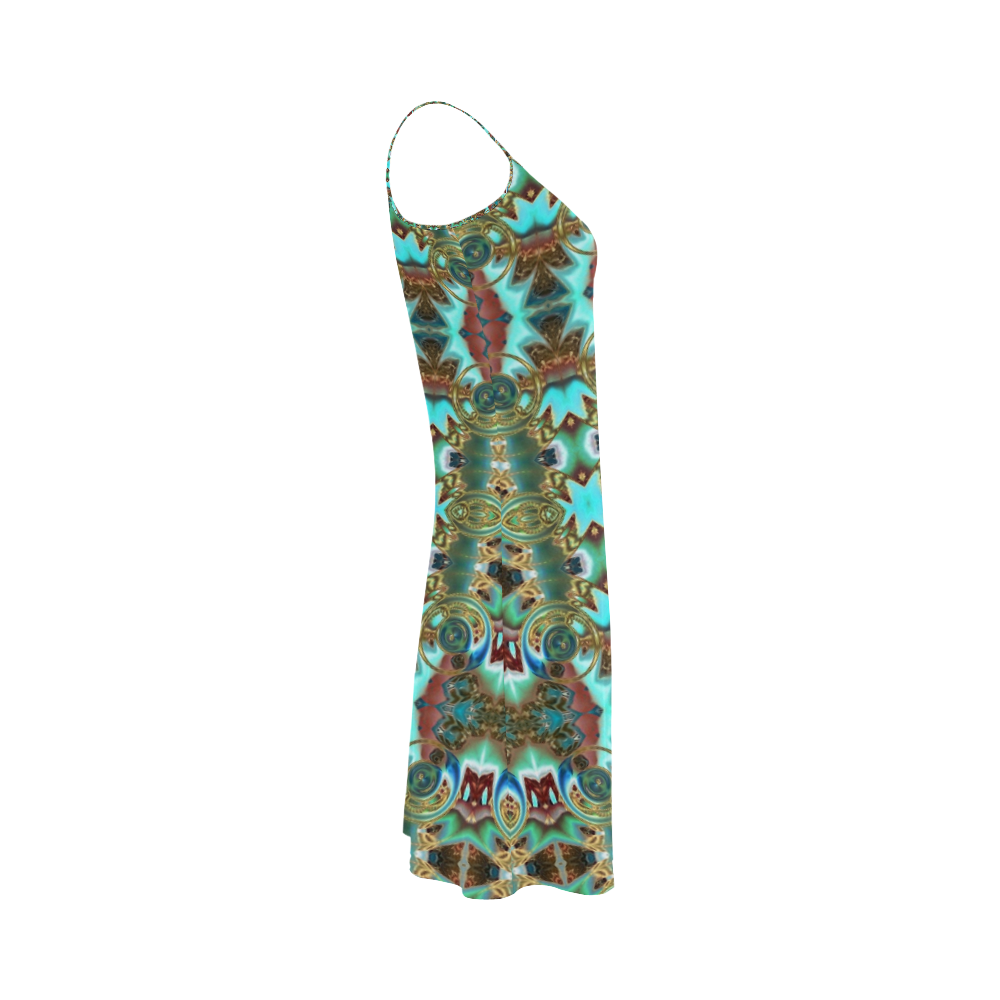 Annabellerockz-spring-green slip dress Alcestis Slip Dress (Model D05)