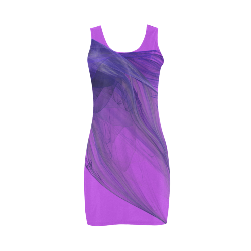 tulip purple Medea Vest Dress (Model D06)