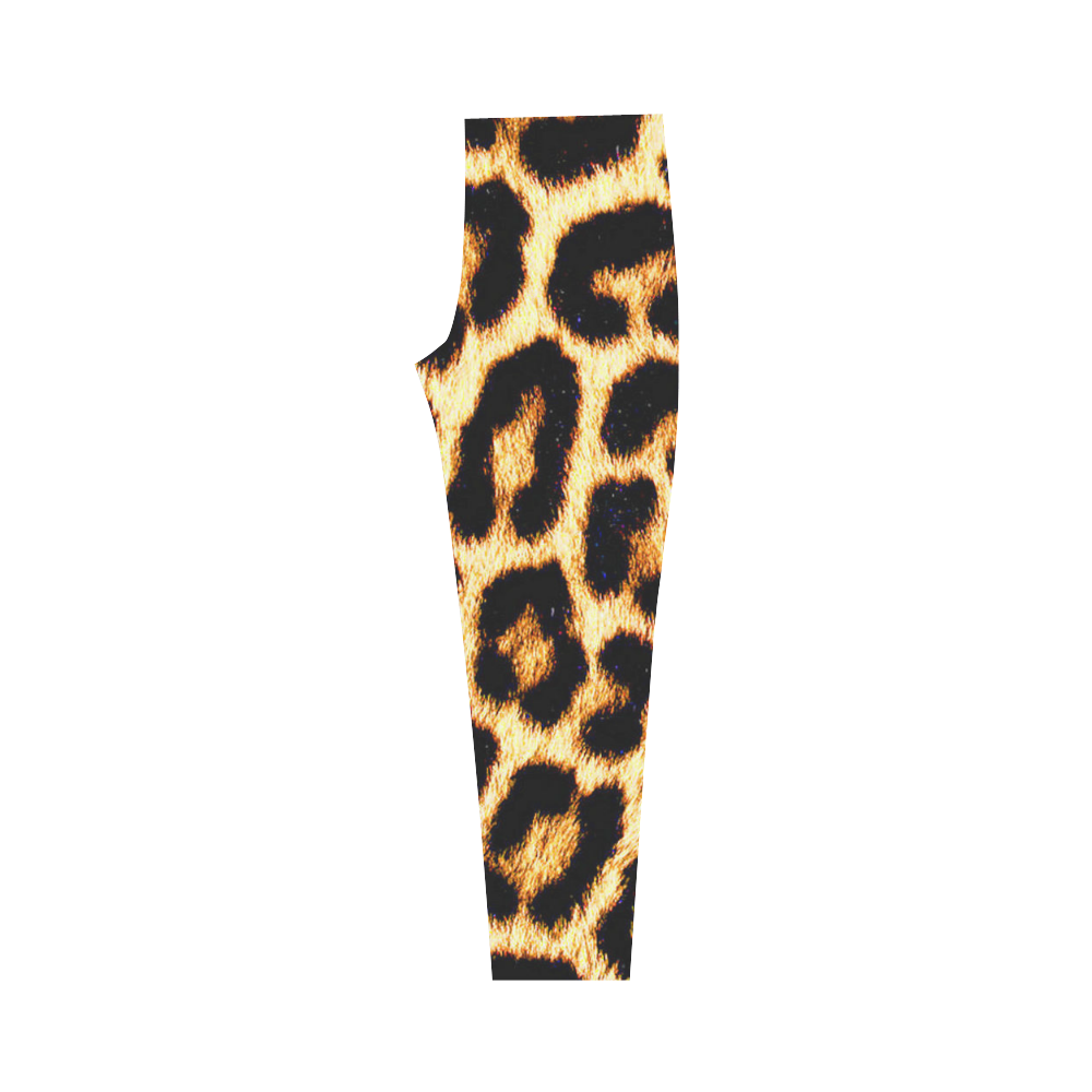 Leopard Skin LEGGINGS Capri Legging (Model L02)