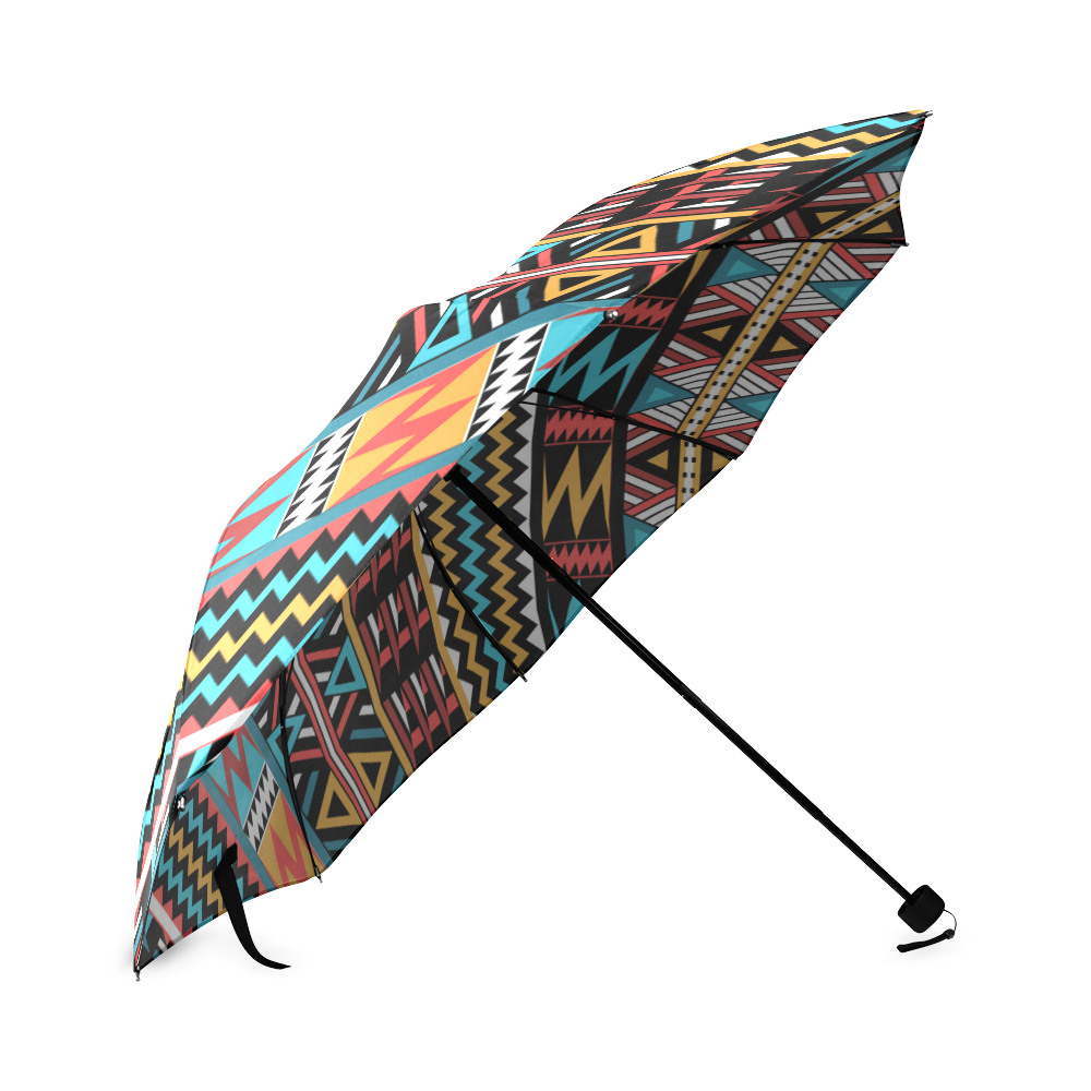 aztec pattern Foldable Umbrella (Model U01)