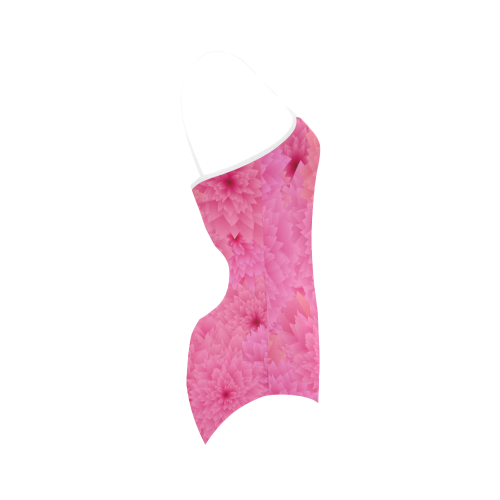 Floral20160402 Strap Swimsuit ( Model S05)