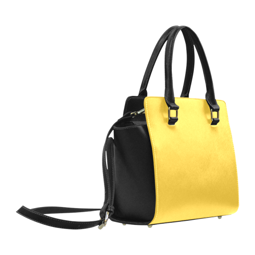 Freesia Color Accent Classic Shoulder Handbag (Model 1653)