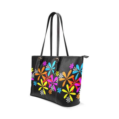 hello handbag Leather Tote Bag/Large (Model 1640) | ID: D243025
