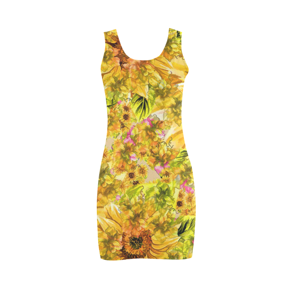 Floral20160406 Medea Vest Dress (Model D06)
