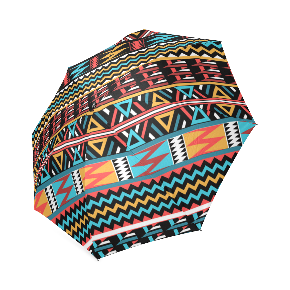 aztec pattern Foldable Umbrella (Model U01)
