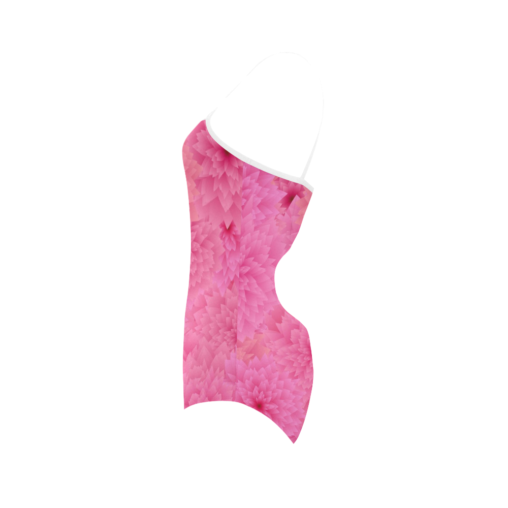 Floral20160402 Strap Swimsuit ( Model S05)