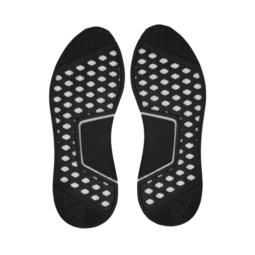 Dart Board Spiral Droste Men’s Draco Running Shoes (Model 025)