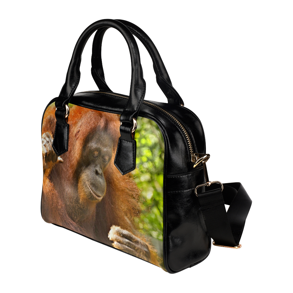 animal art studio 18516 Orang Shoulder Handbag (Model 1634)