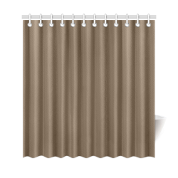 Sepia Color Accent Shower Curtain 69"x72"