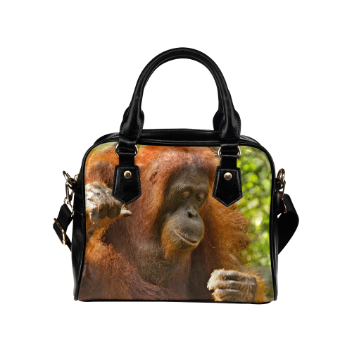 animal art studio 18516 Orang Shoulder Handbag (Model 1634)