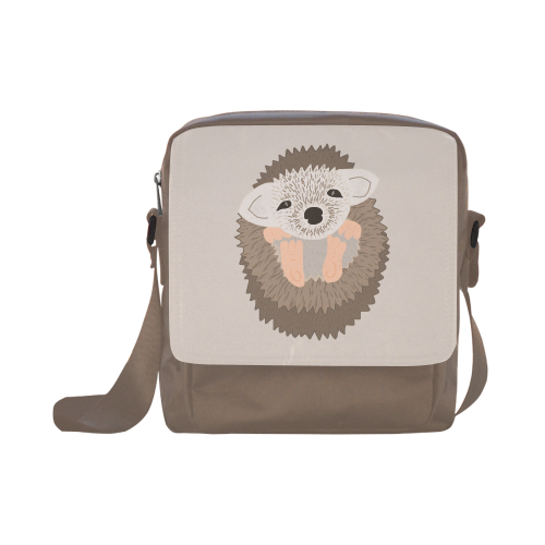 Baby Hedgehog Crossbody Nylon Bags (Model 1633)