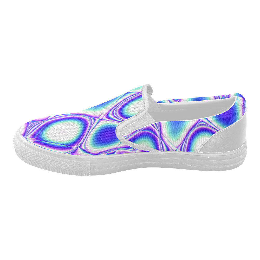 Blast-o-Blob-2 - Jera Nour Women's Slip-on Canvas Shoes (Model 019)