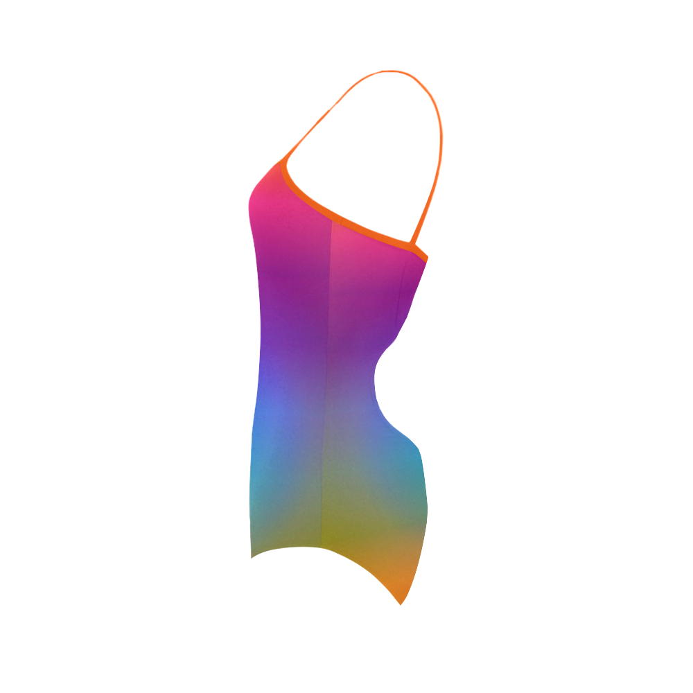rainbow Horizon Strap Swimsuit ( Model S05)