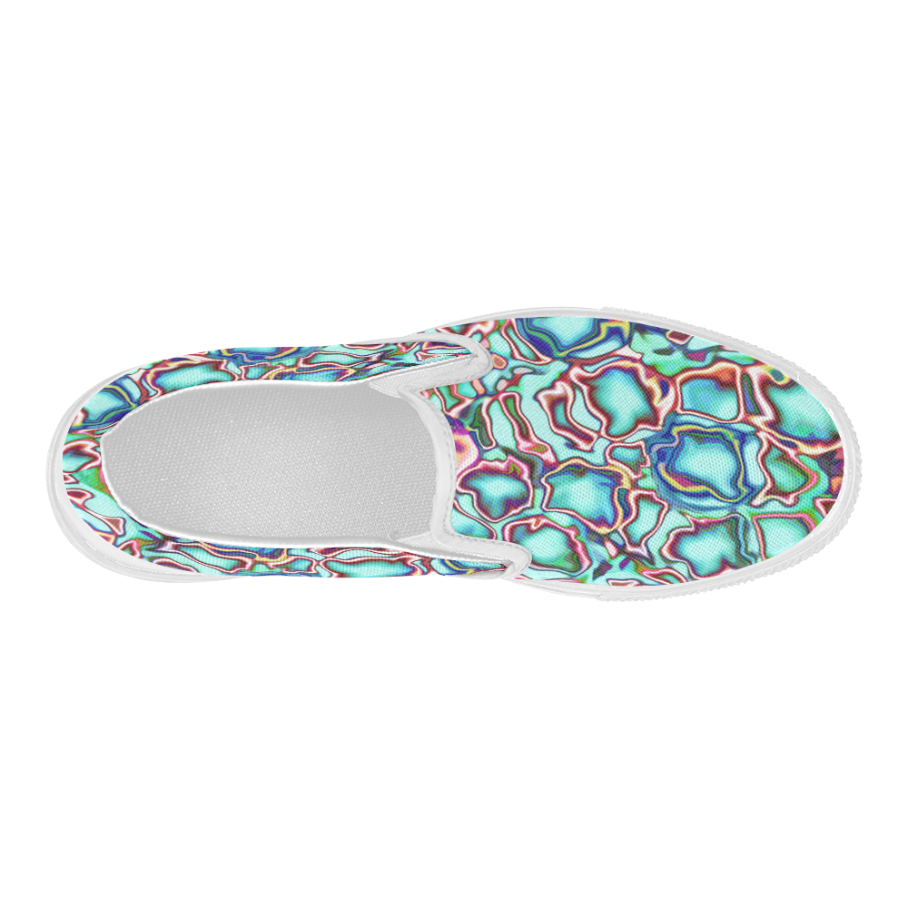 Blast-o-Blob #4 - Jera Nour Women's Slip-on Canvas Shoes (Model 019)
