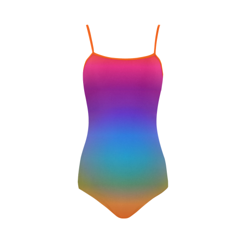 rainbow Horizon Strap Swimsuit ( Model S05)