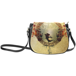 Cute little dragon Classic Saddle Bag/Large (Model 1648)
