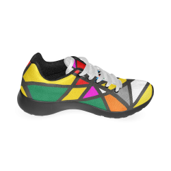 Pattern Mirror by Nico Bielow Men’s Running Shoes (Model 020)