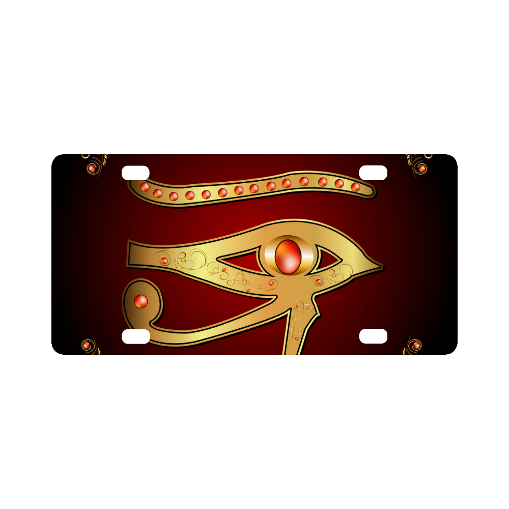 The all seeing eye Classic License Plate