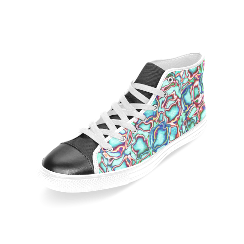 Blast-o-Blob #4 - Jera Nour Women's Classic High Top Canvas Shoes (Model 017)